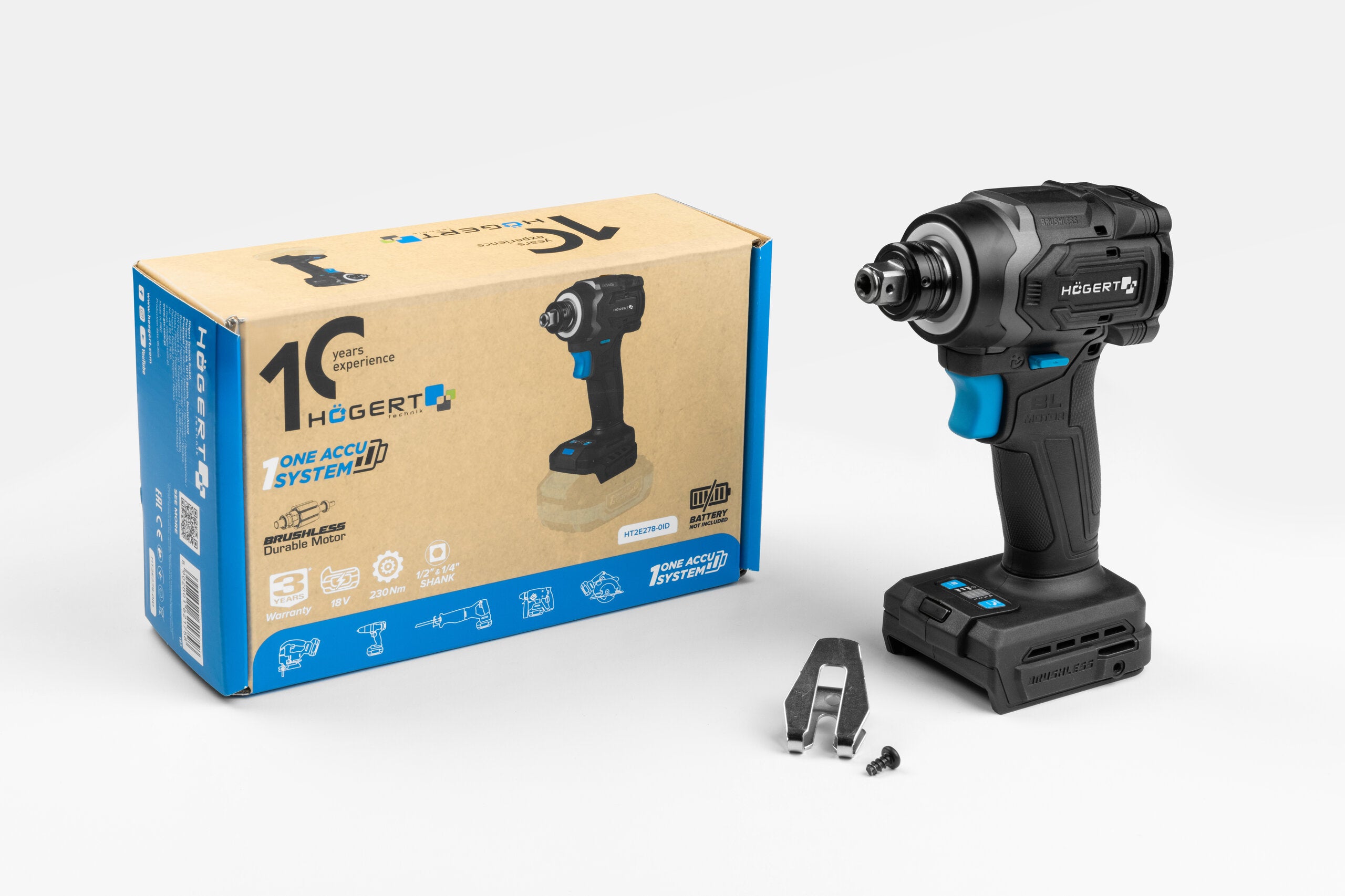 Avvitatore-chiave ad impatto brushless 230 Nm 18V