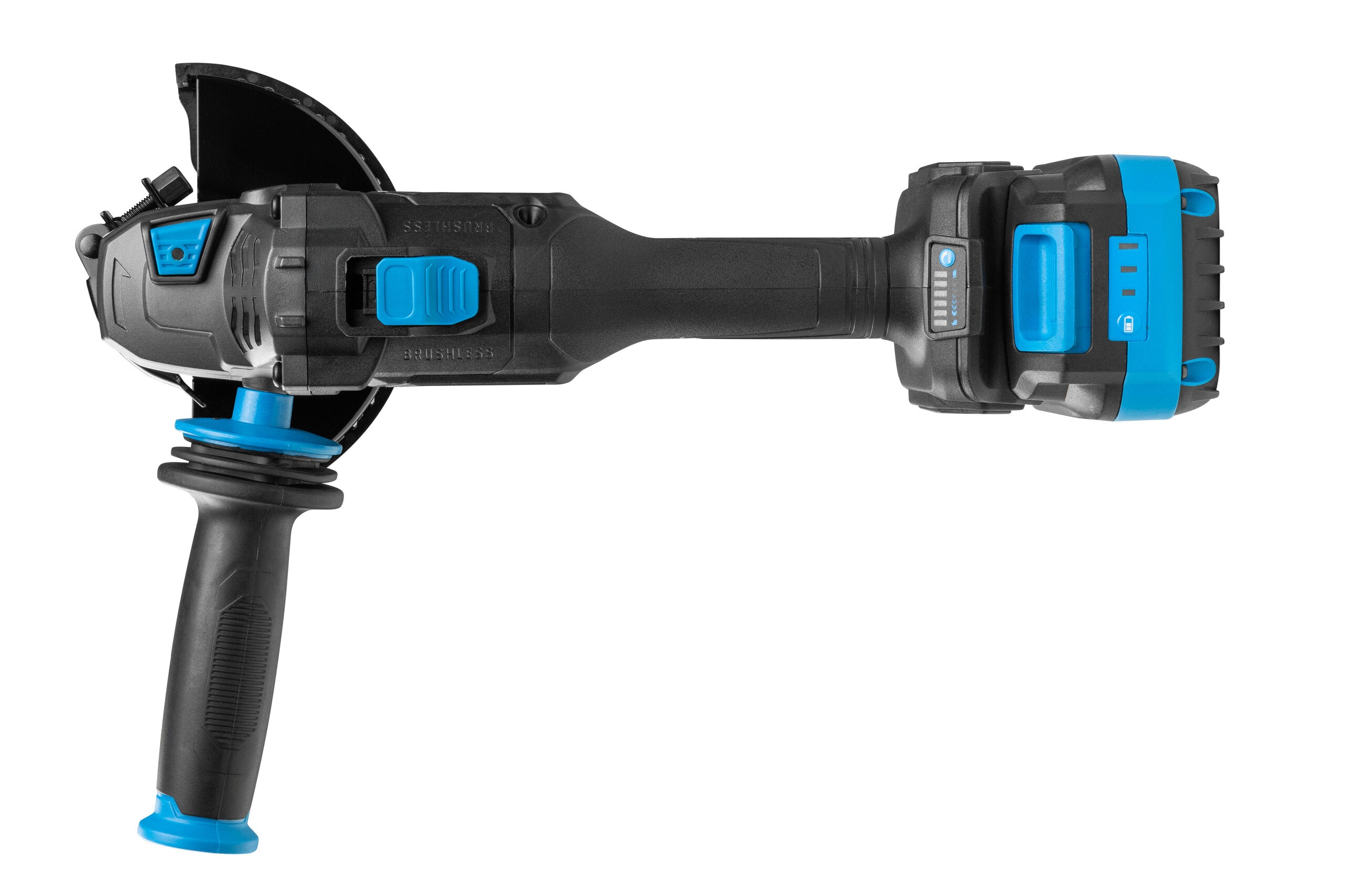 Brushless 125 mm angle grinder kit with variable speed 18V