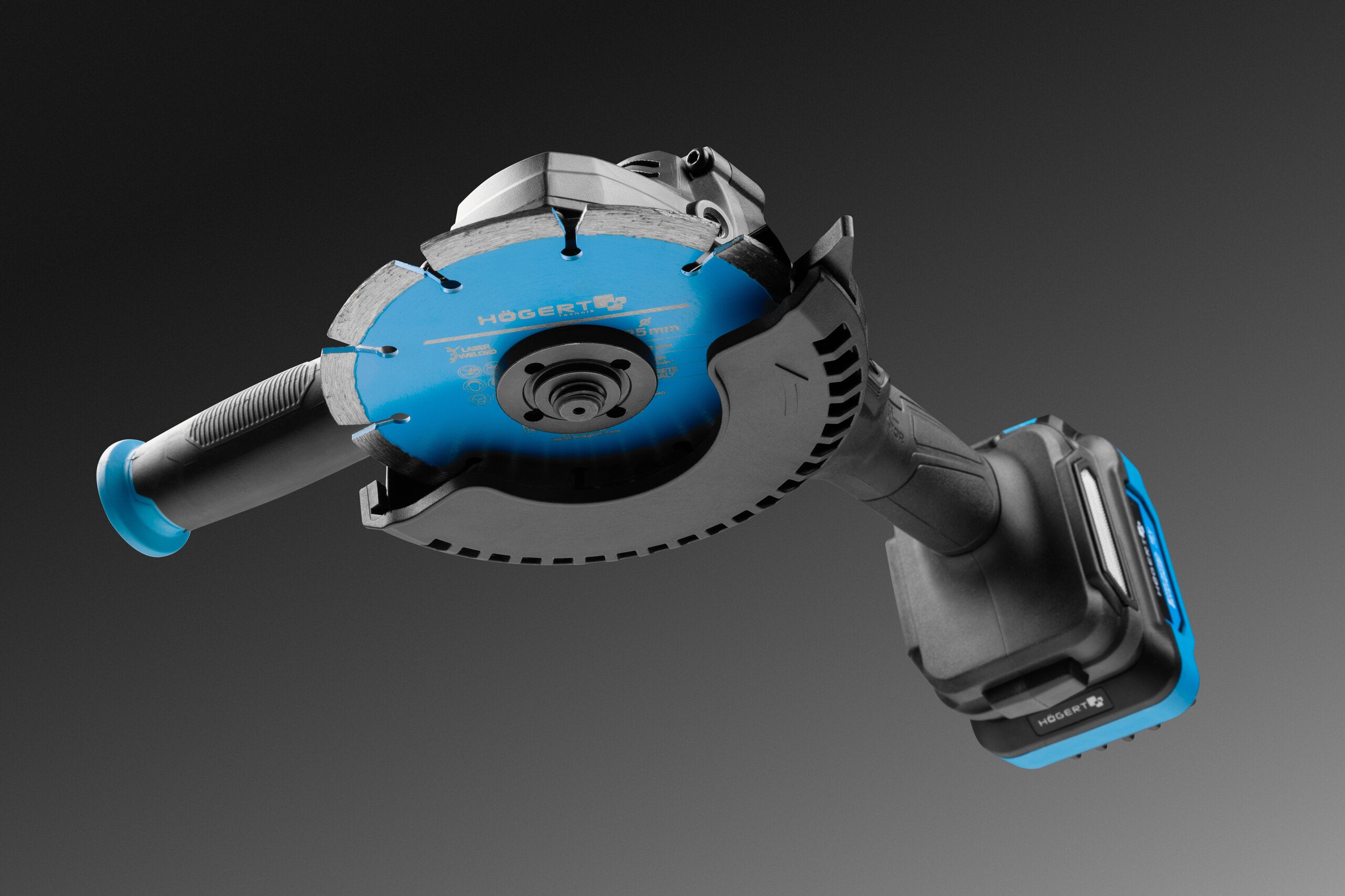 Brushless 125 mm angle grinder kit with variable speed 18V