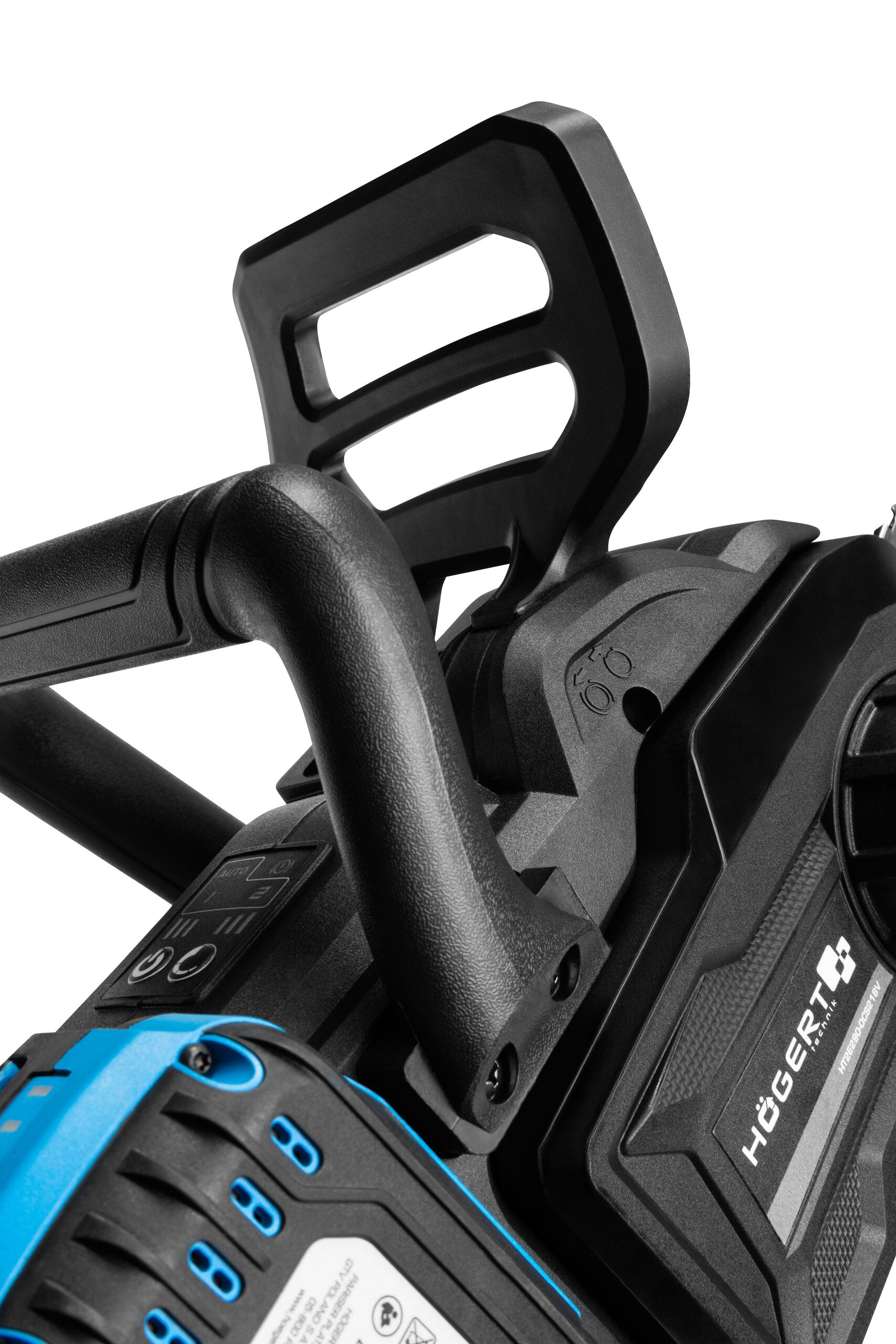 Brushless chainsaw kit with 2x4Ah batteries and DUO charger