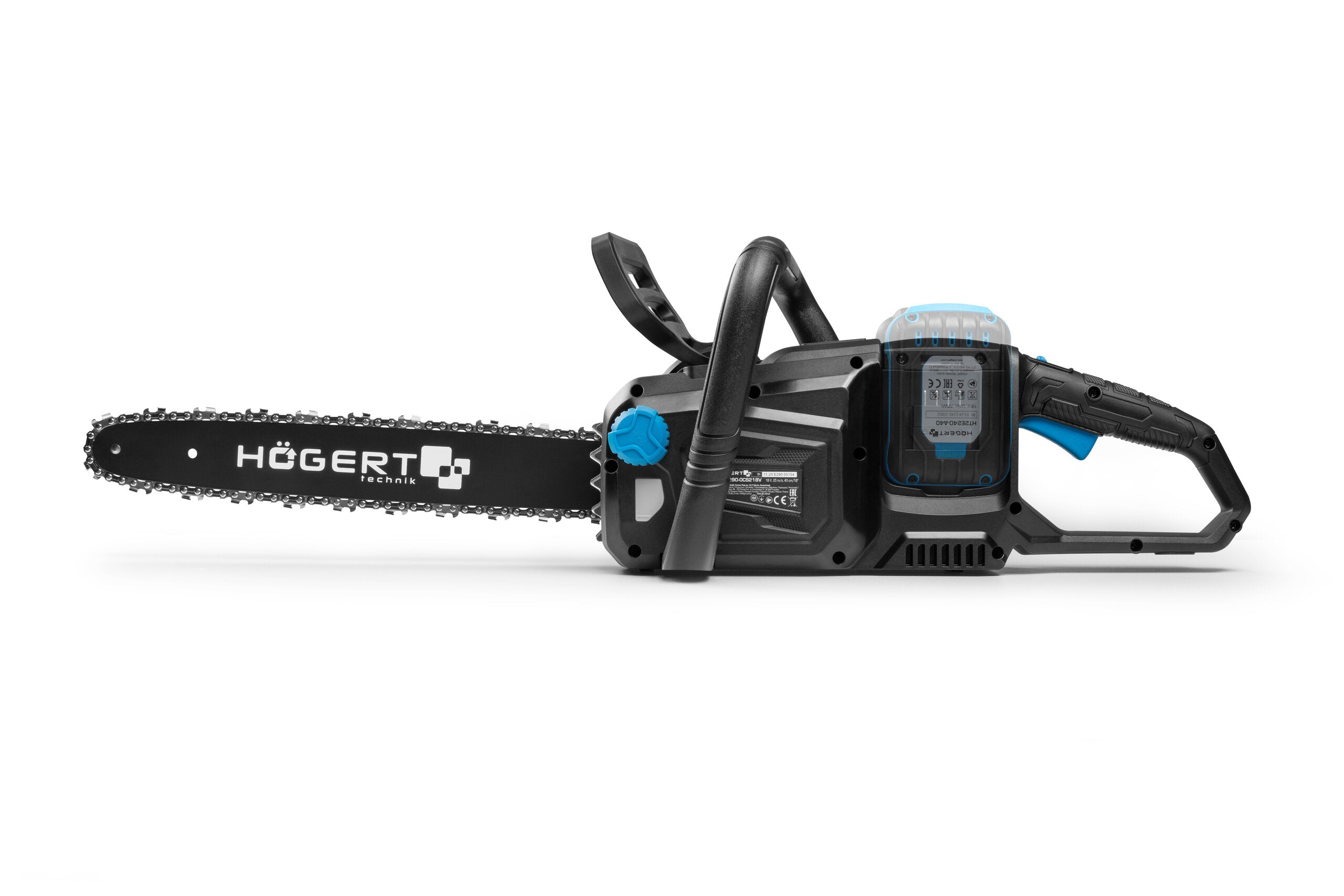 Brushless chainsaw 2x18V
