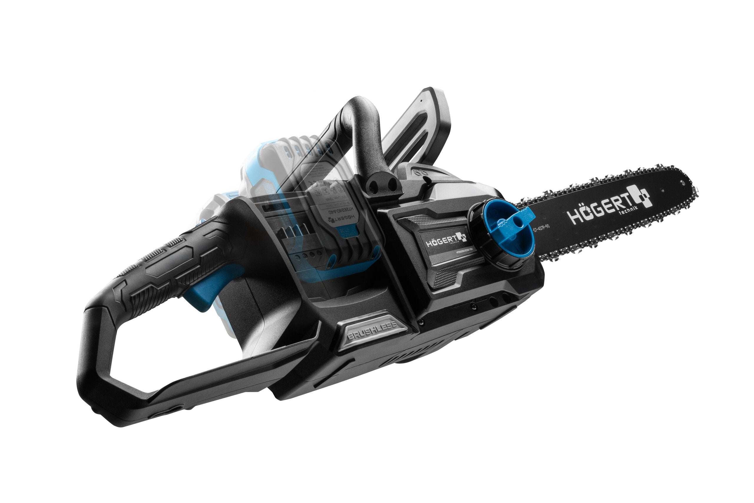 Brushless chainsaw 2x18V