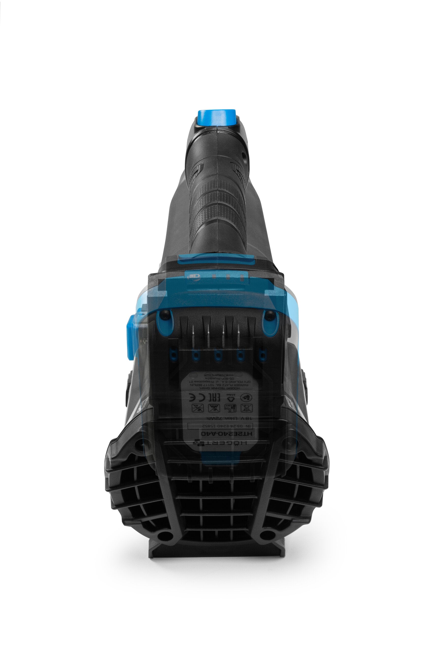 Kit soffiatore con batteria 4Ah e caricabatterie