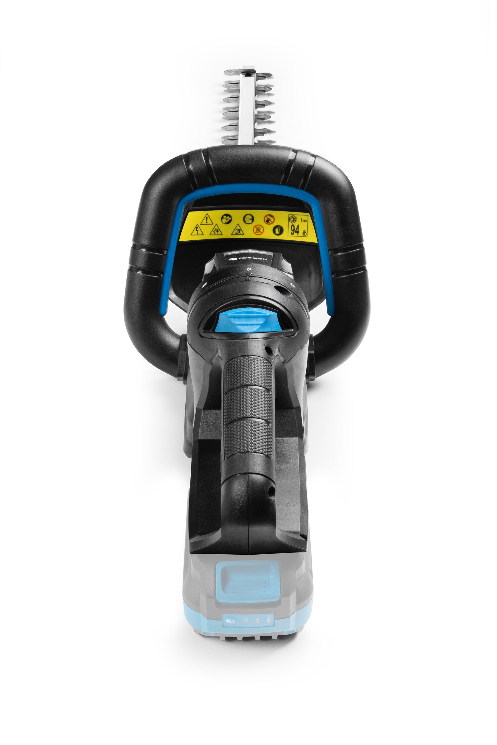 Hedge trimmer set with 2Ah battery and charger