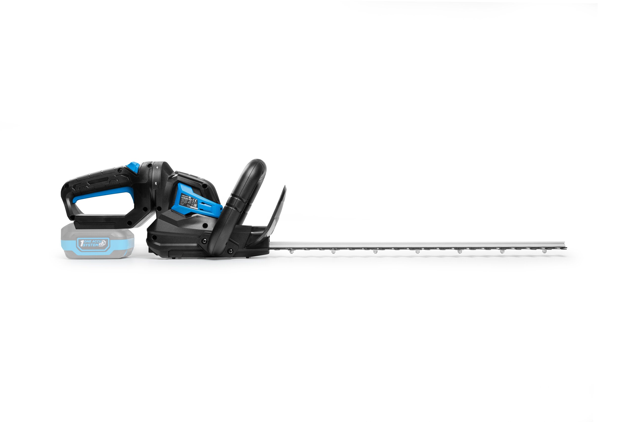 Hedge trimmer set with 2Ah battery and charger