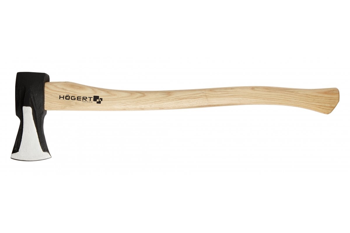 Hacha 2000g, con mango de madera de nogal
