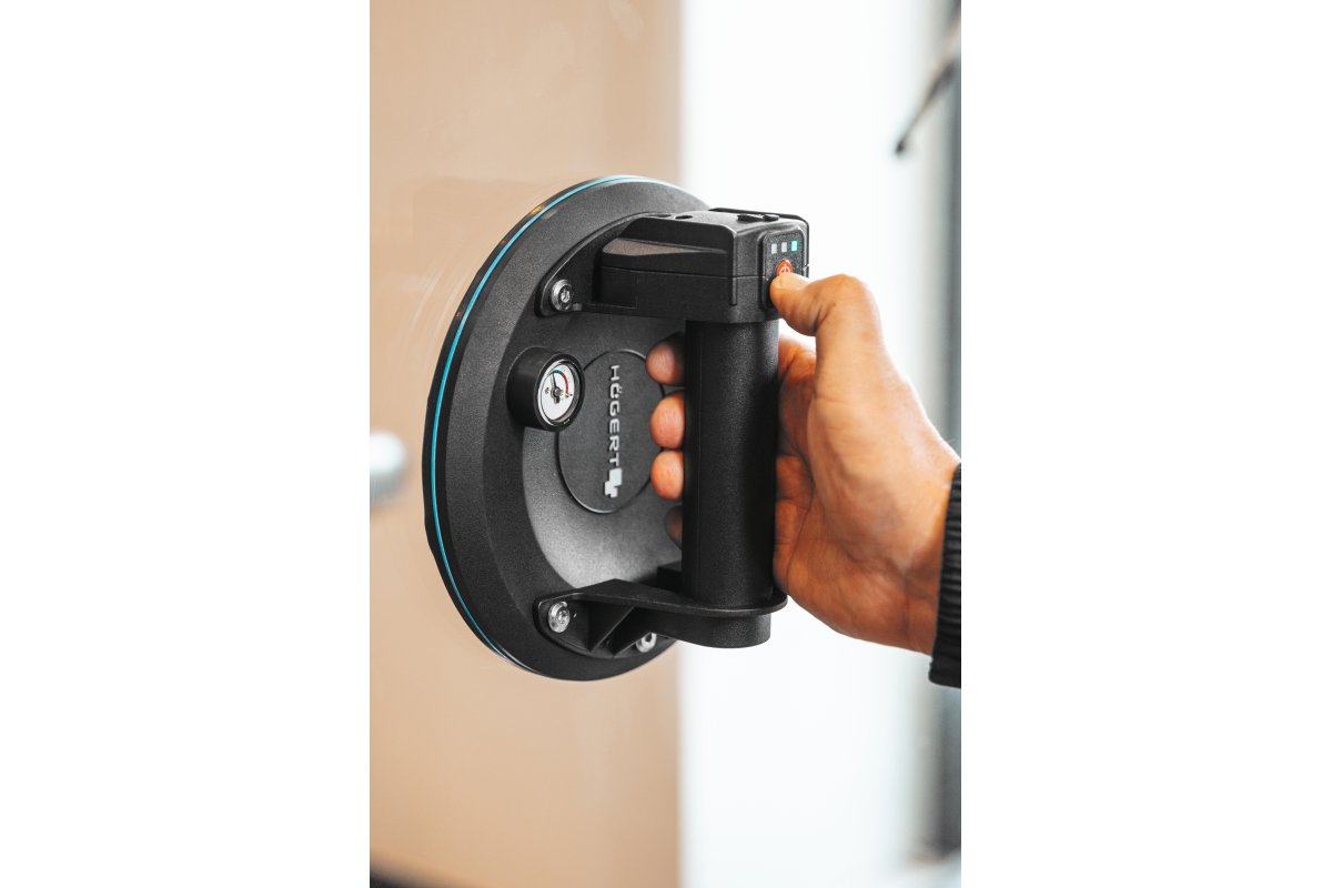 Ventouse a main avec pompe manuelle et batterie