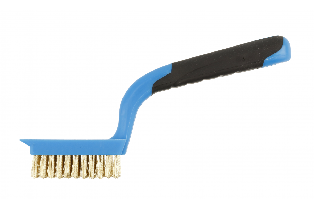 Brass wire brush, 5 x 11