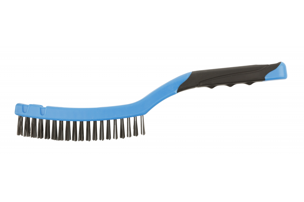 Steel wire brush, 3 x 19