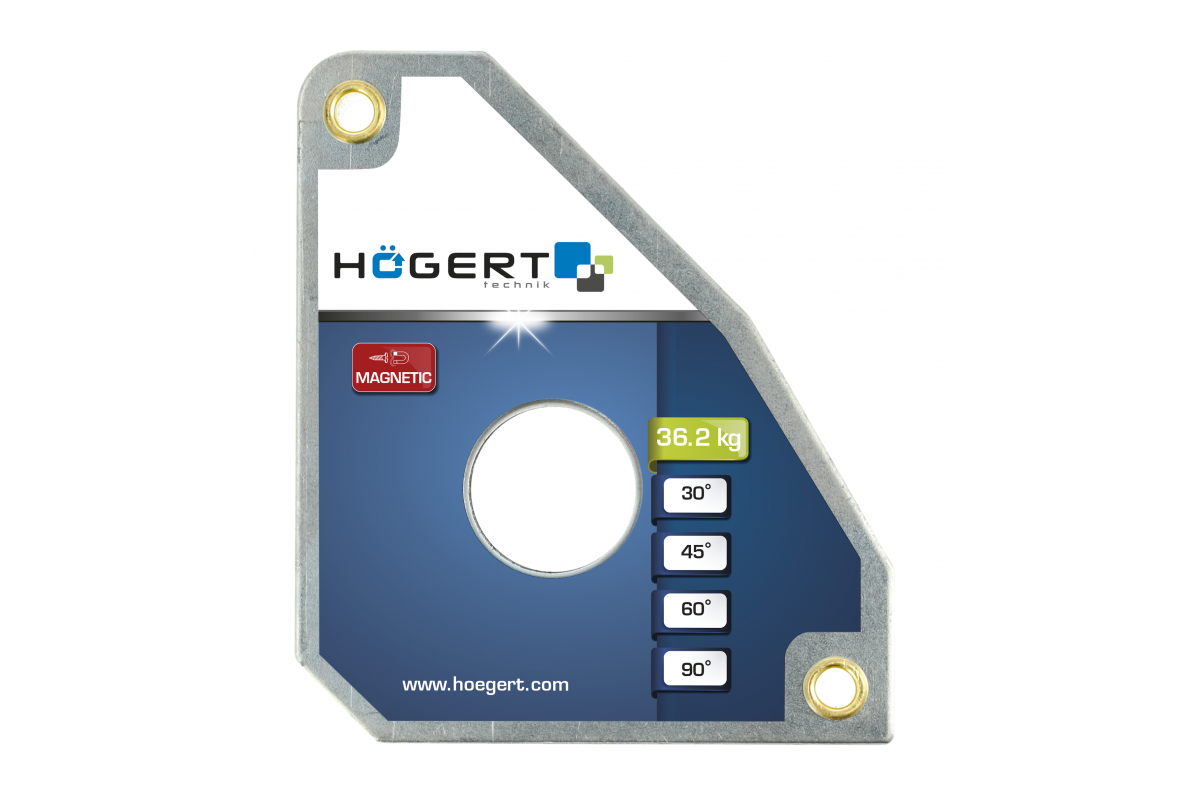 Magnetic welding angle