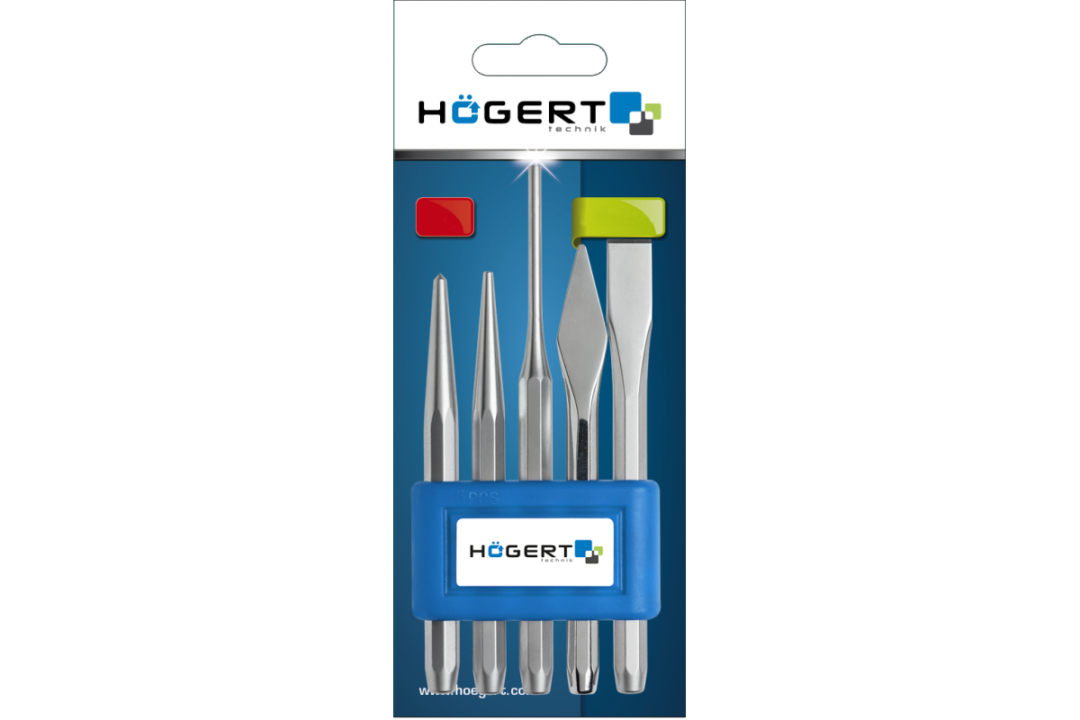 Werkzeug-Set Körner Meißel Splinttreiber