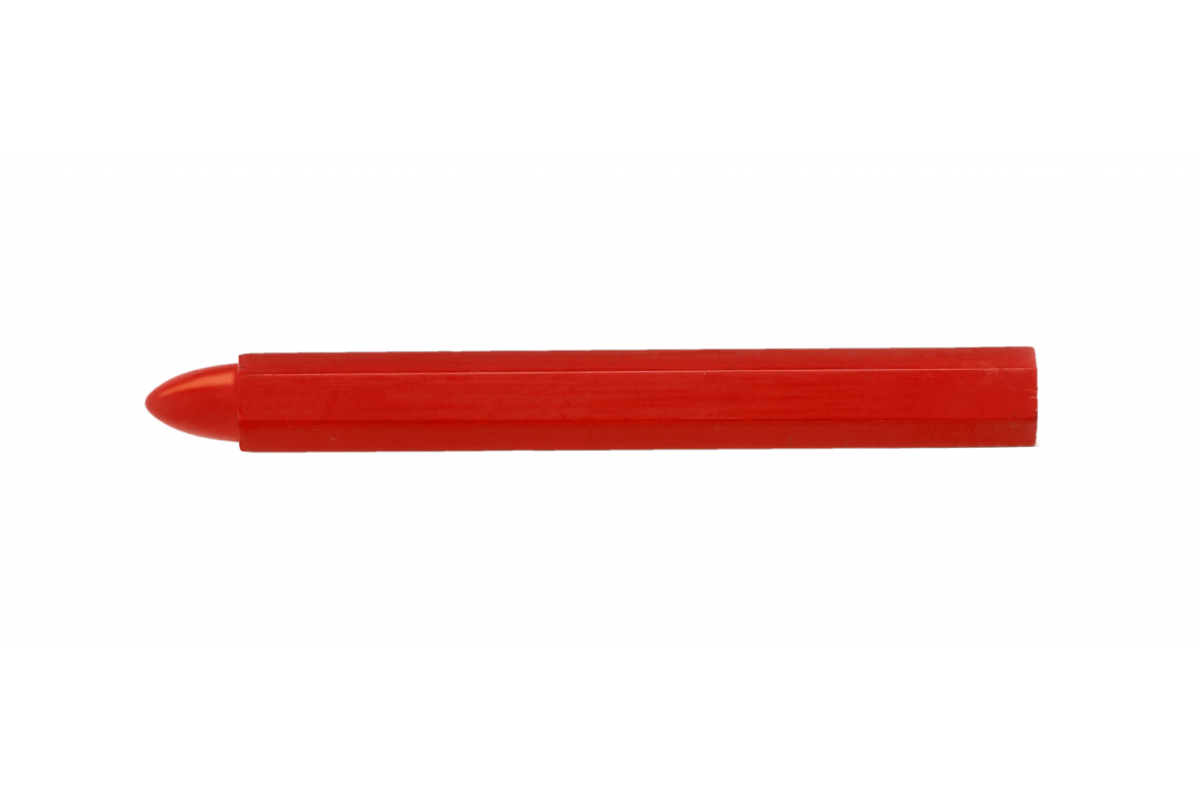 Technical chalk red, 120 mm, 12 pcs.