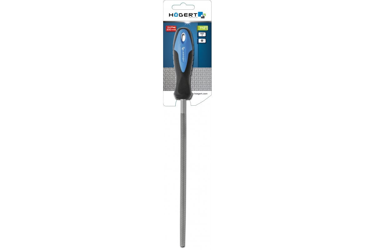 Round metal file