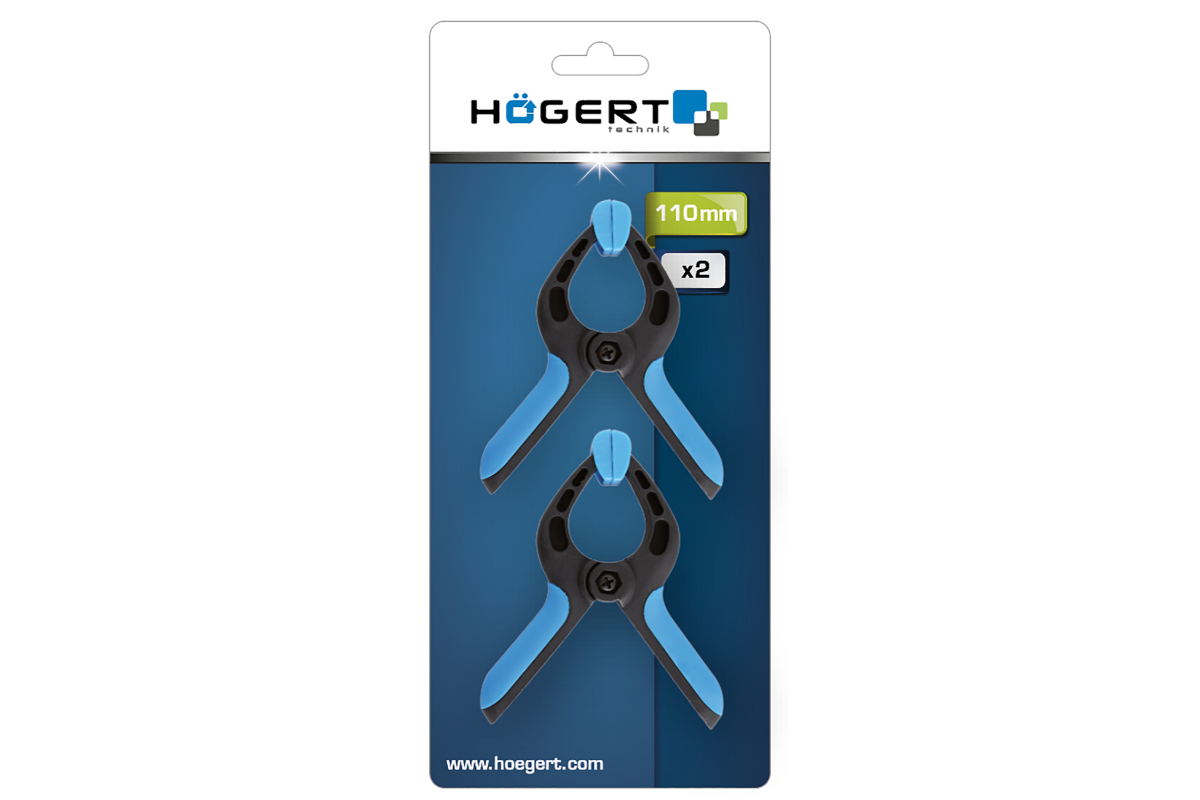 Spring clamp 110 mm, 2 pieces