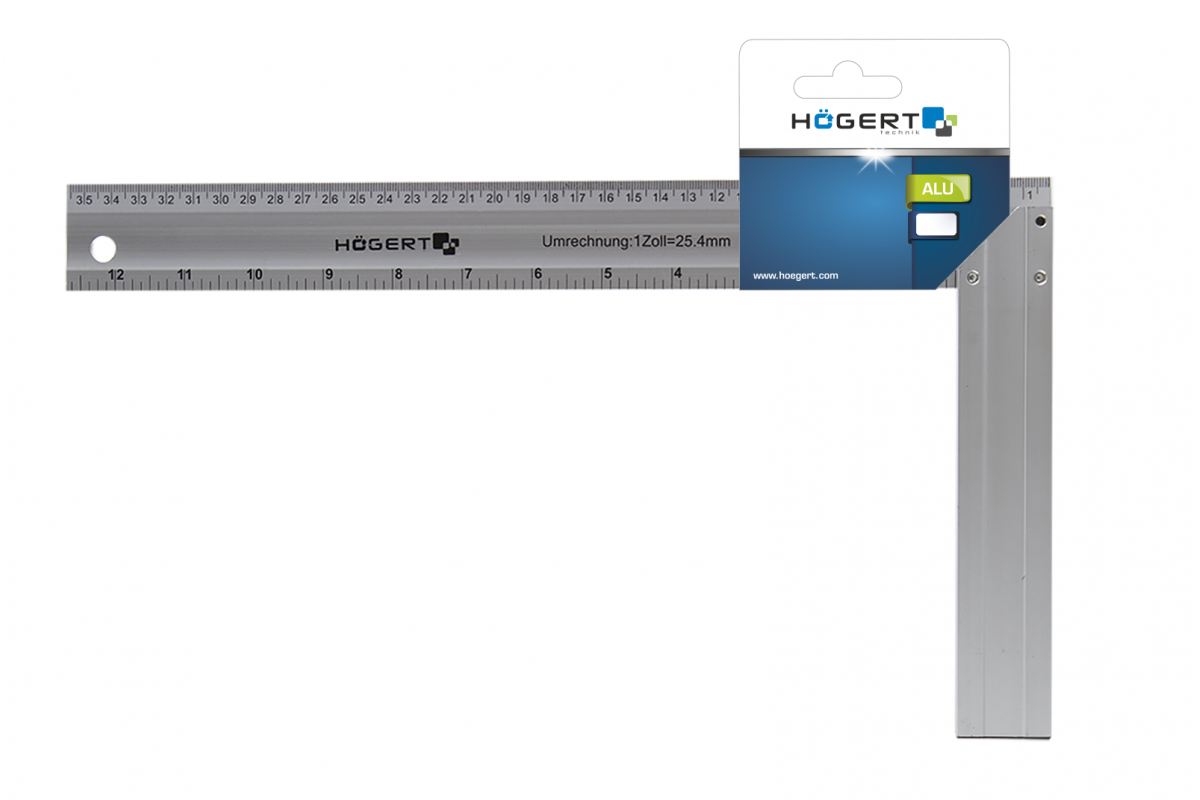 Aluminium carpenter square  250x190 mm