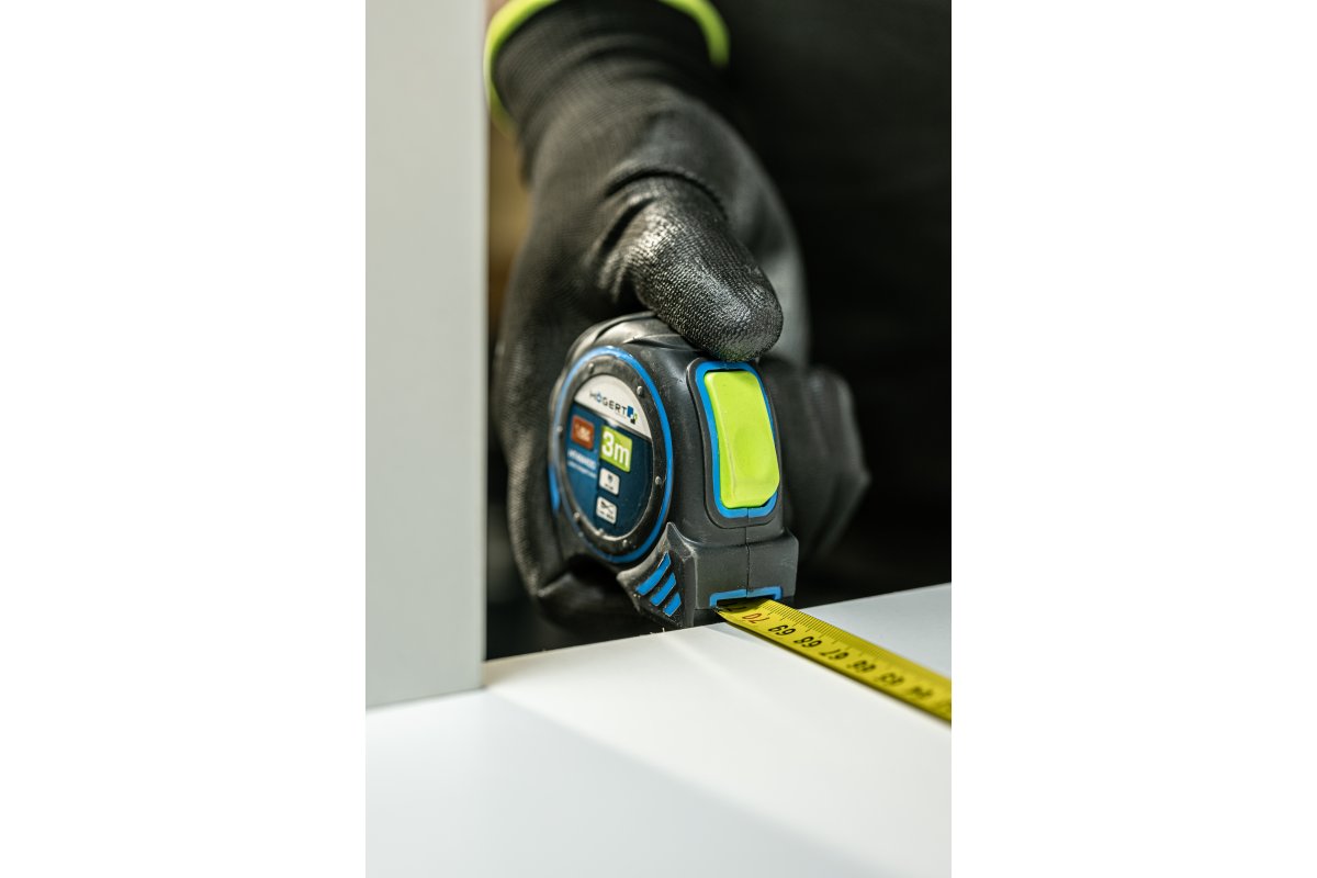 Cinta métrica 3m 16mm auto stop nylon con imán