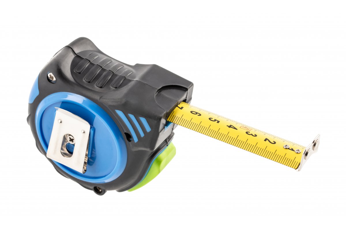 Cinta métrica 5m 19mm auto stop nylon con imán