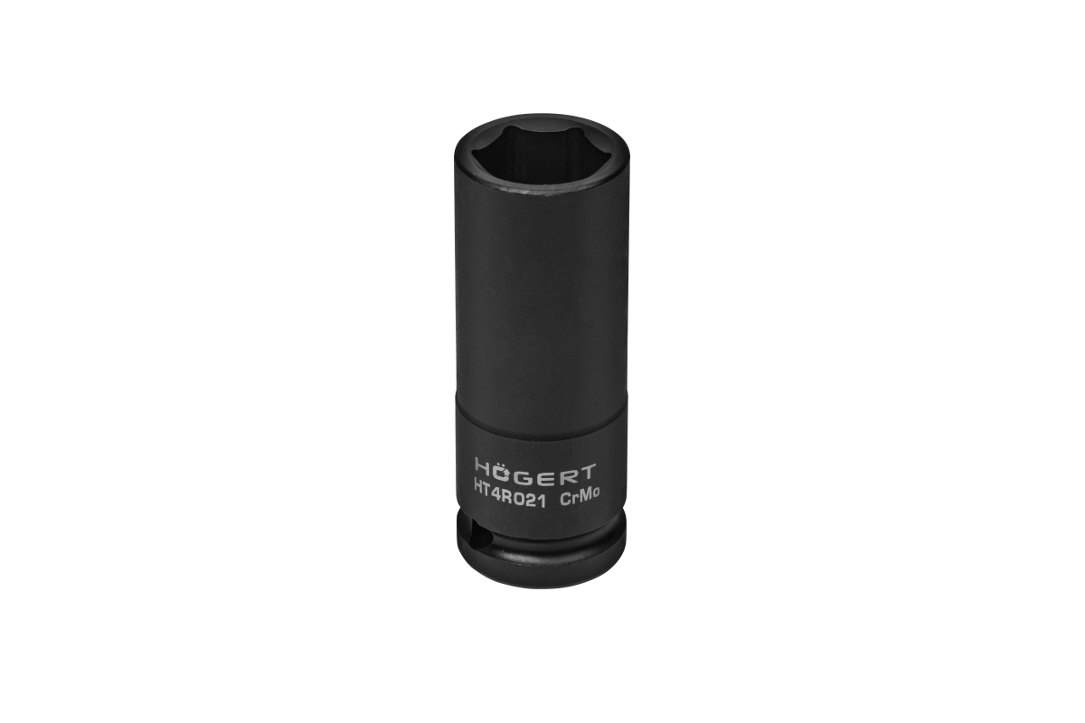 Douilles à chocs 1/2", 21 mm, CrMo, longues