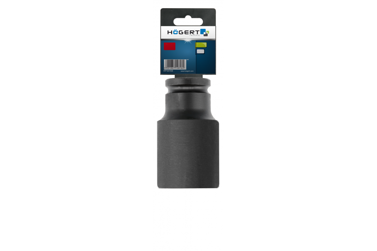 Impact socket 1/2", 32 mm, CrMo, deep