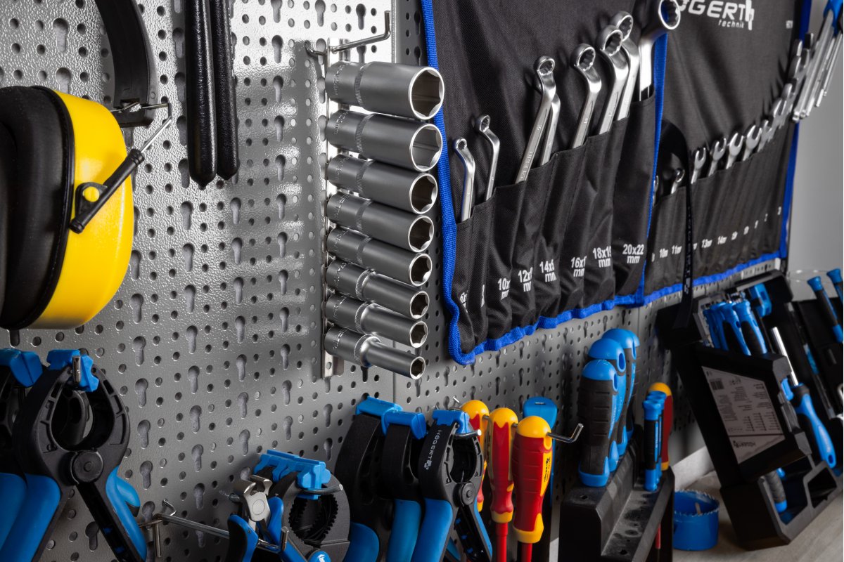 1/2" long hex socket wrench set, 8 pcs.