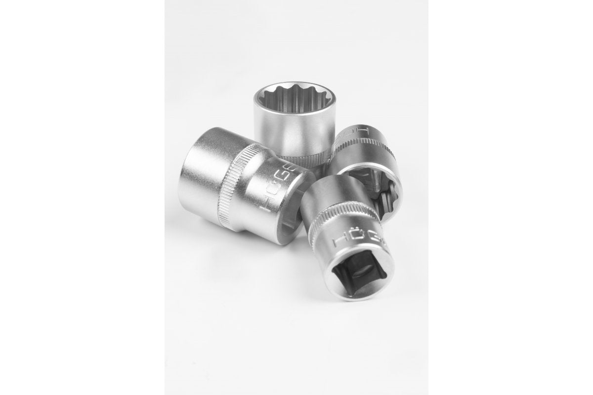 1/2" long hex socket wrench set, 8 pcs.