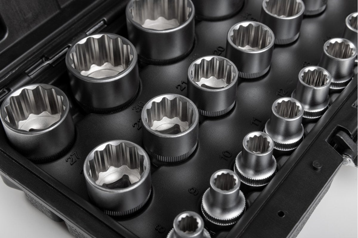 1/2" socket wrench set, 21 pcs.