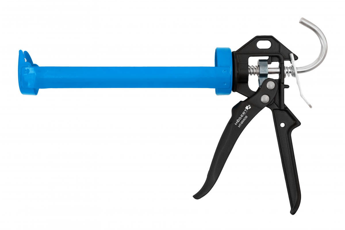 Caulking gun, steel and aluminum