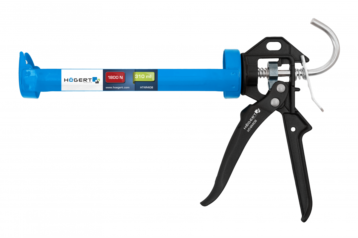 Caulking gun, steel and aluminum