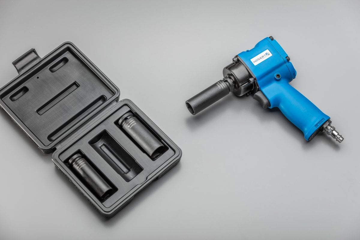 Pneumatic impact wrench mini 1/2", 610Nm, Jumbo hammer
