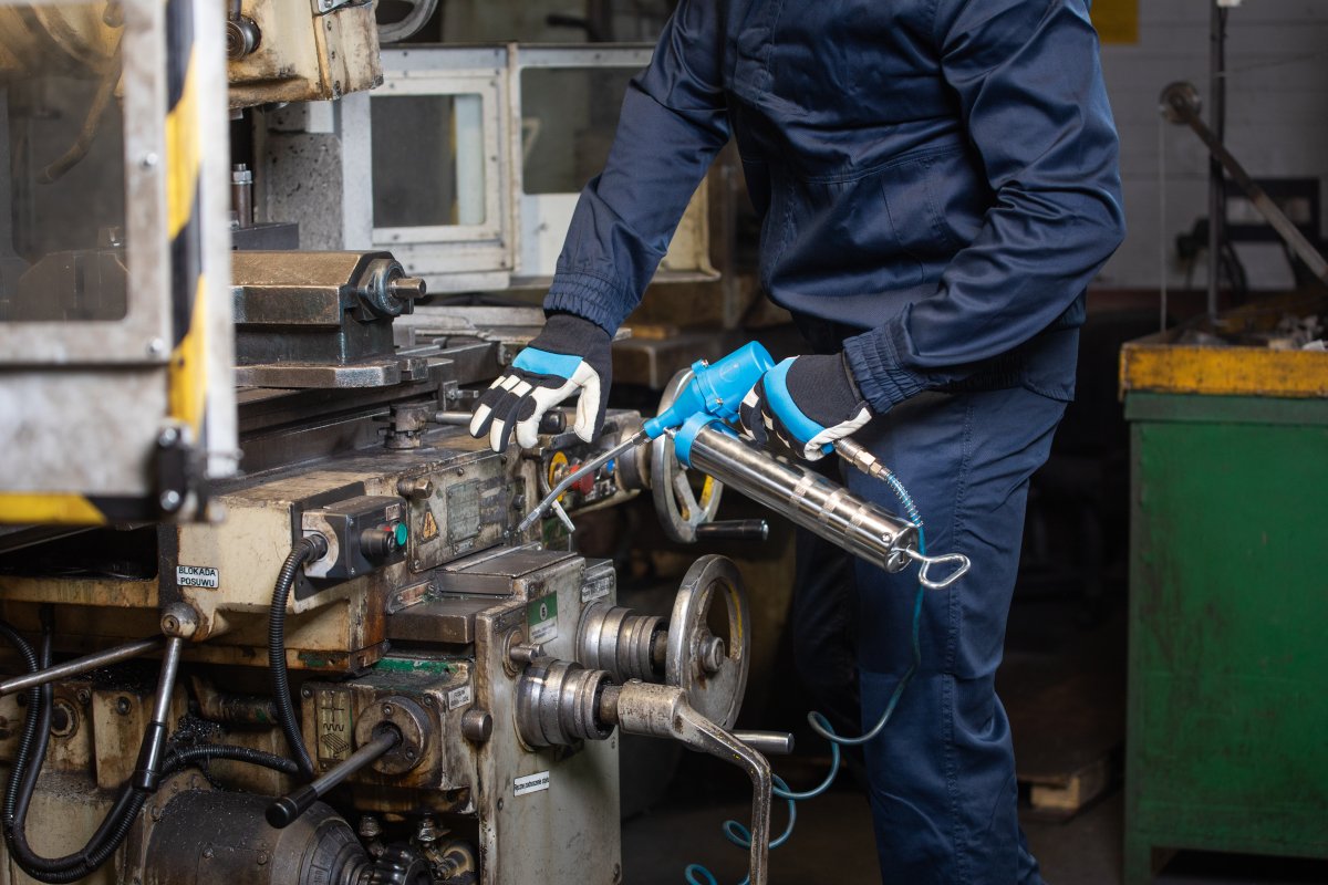 Bomba de engrase neumática 400ml