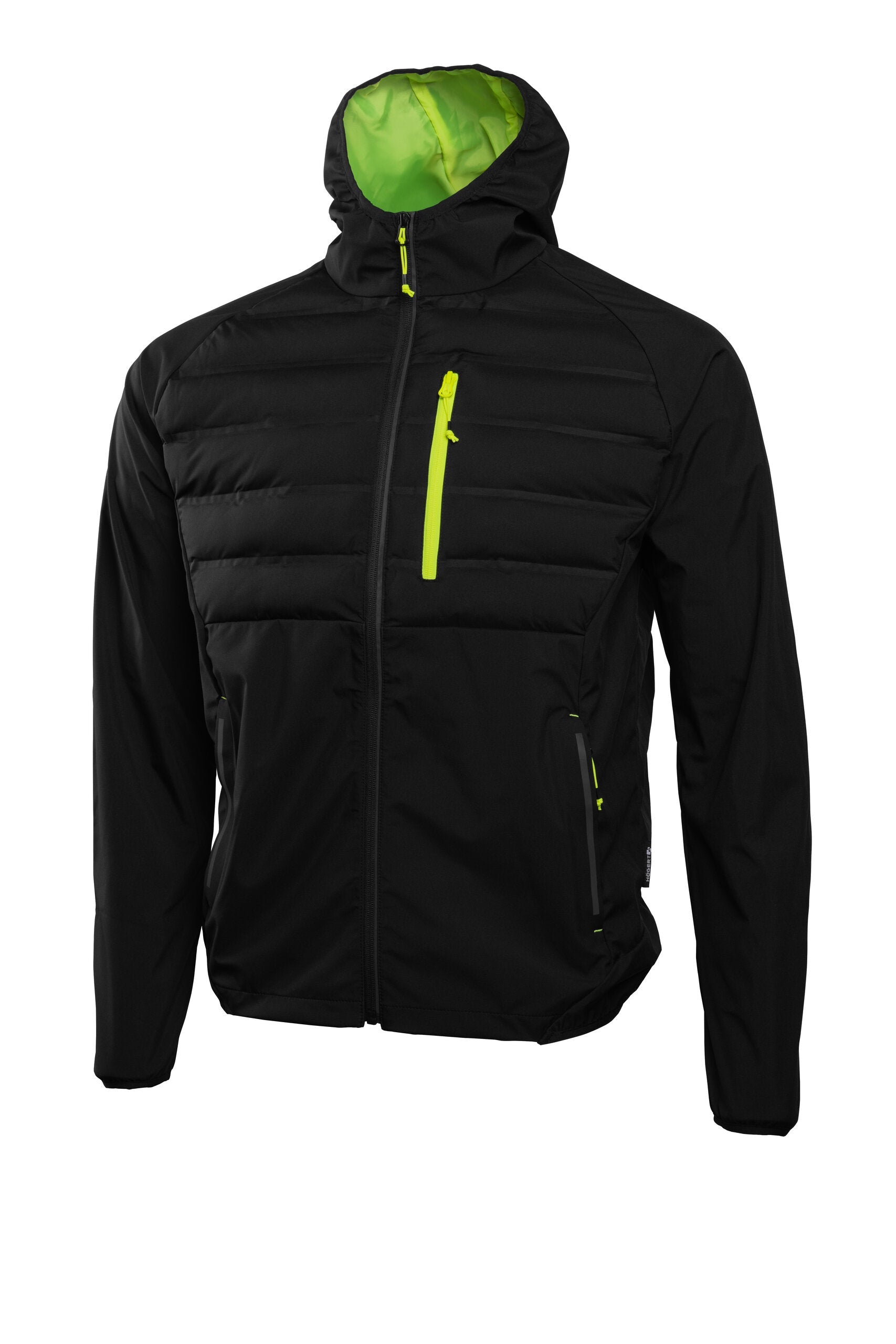 JIM softshell s kapucí černý