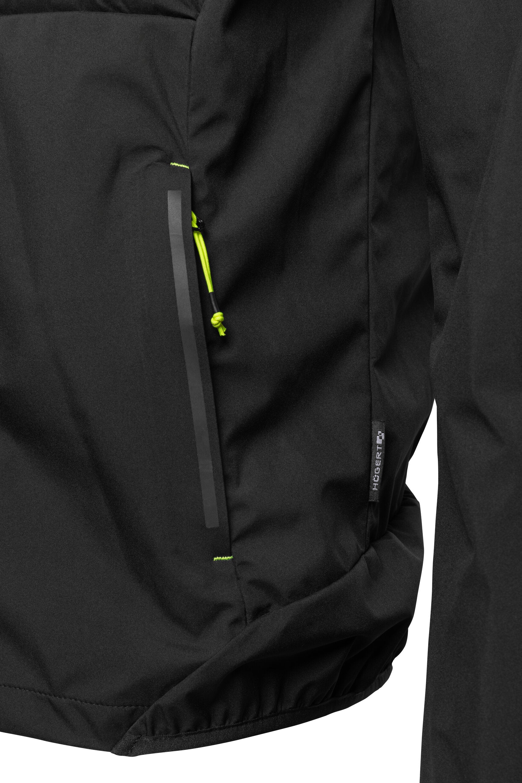 JIM softshell s kapucí černý