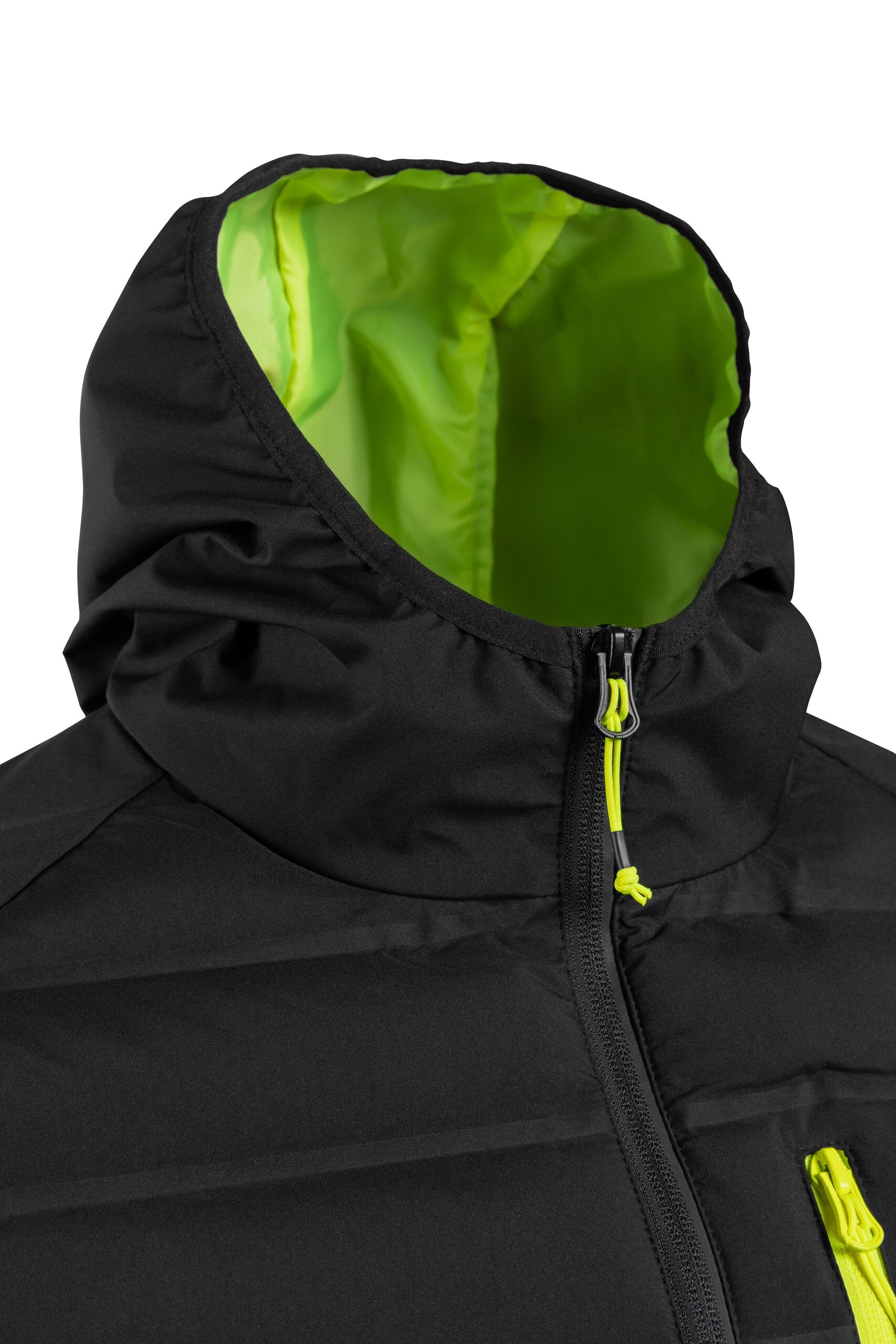 JIM softshell s kapucí černý