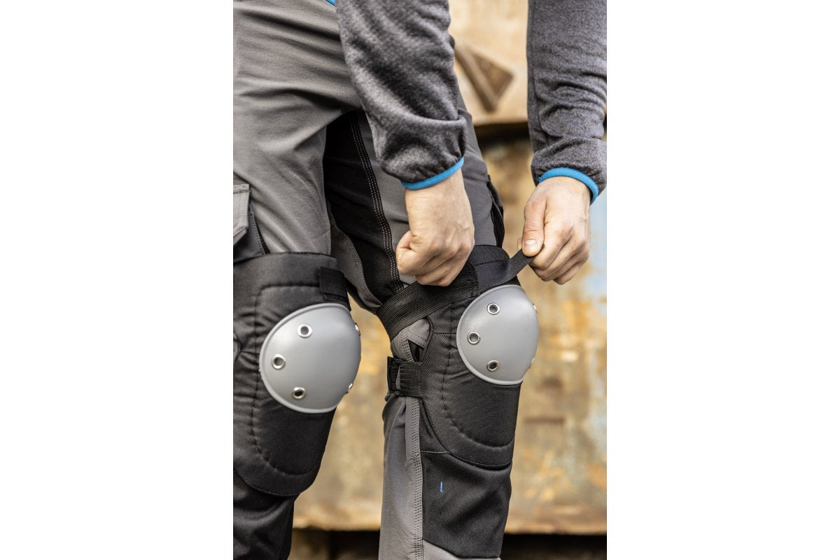 EIB paving protective knee pads PP black/gray uni (2 pcs/pack)