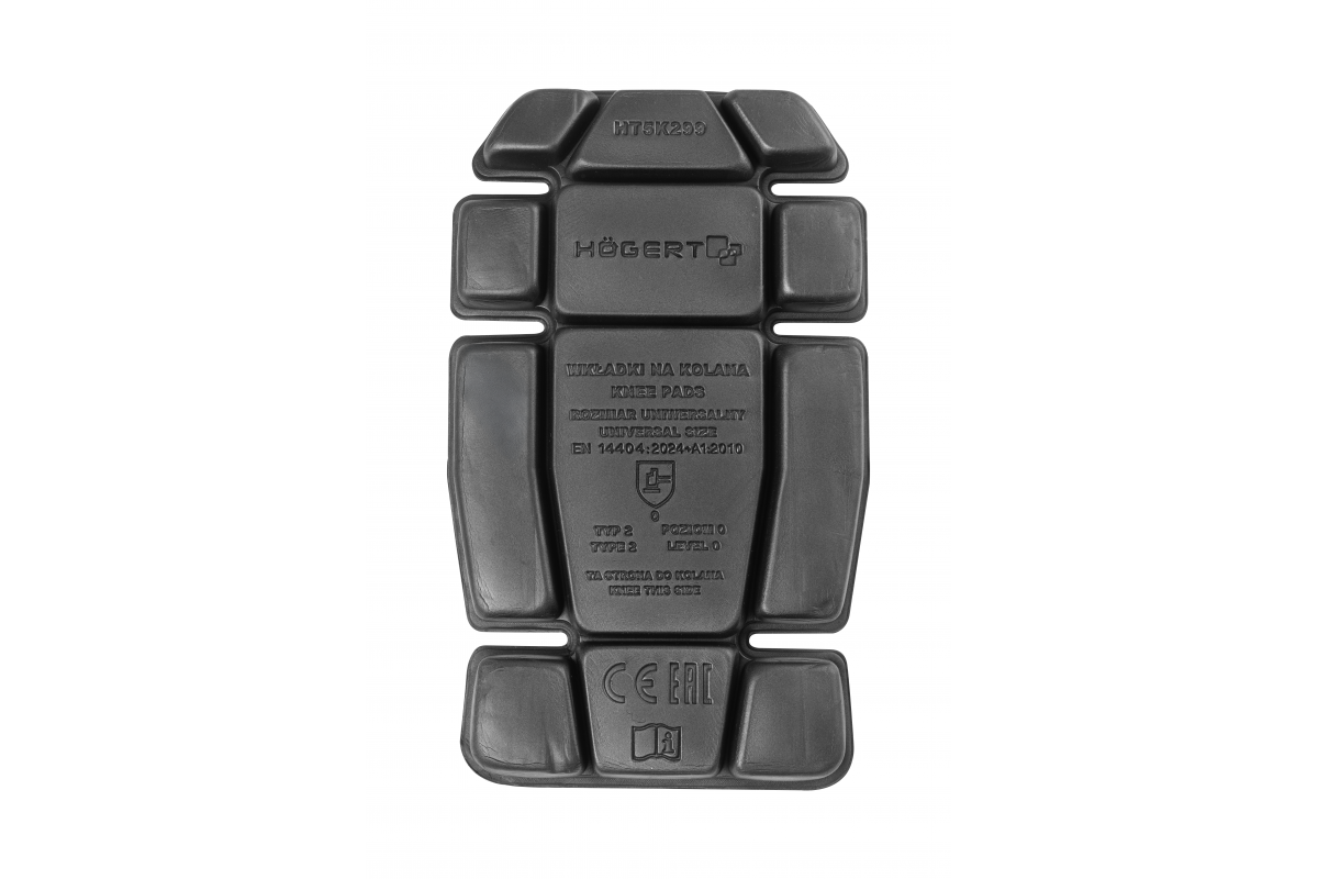 ROTH SLIM foam knee pads black uni (2pcs/pack)