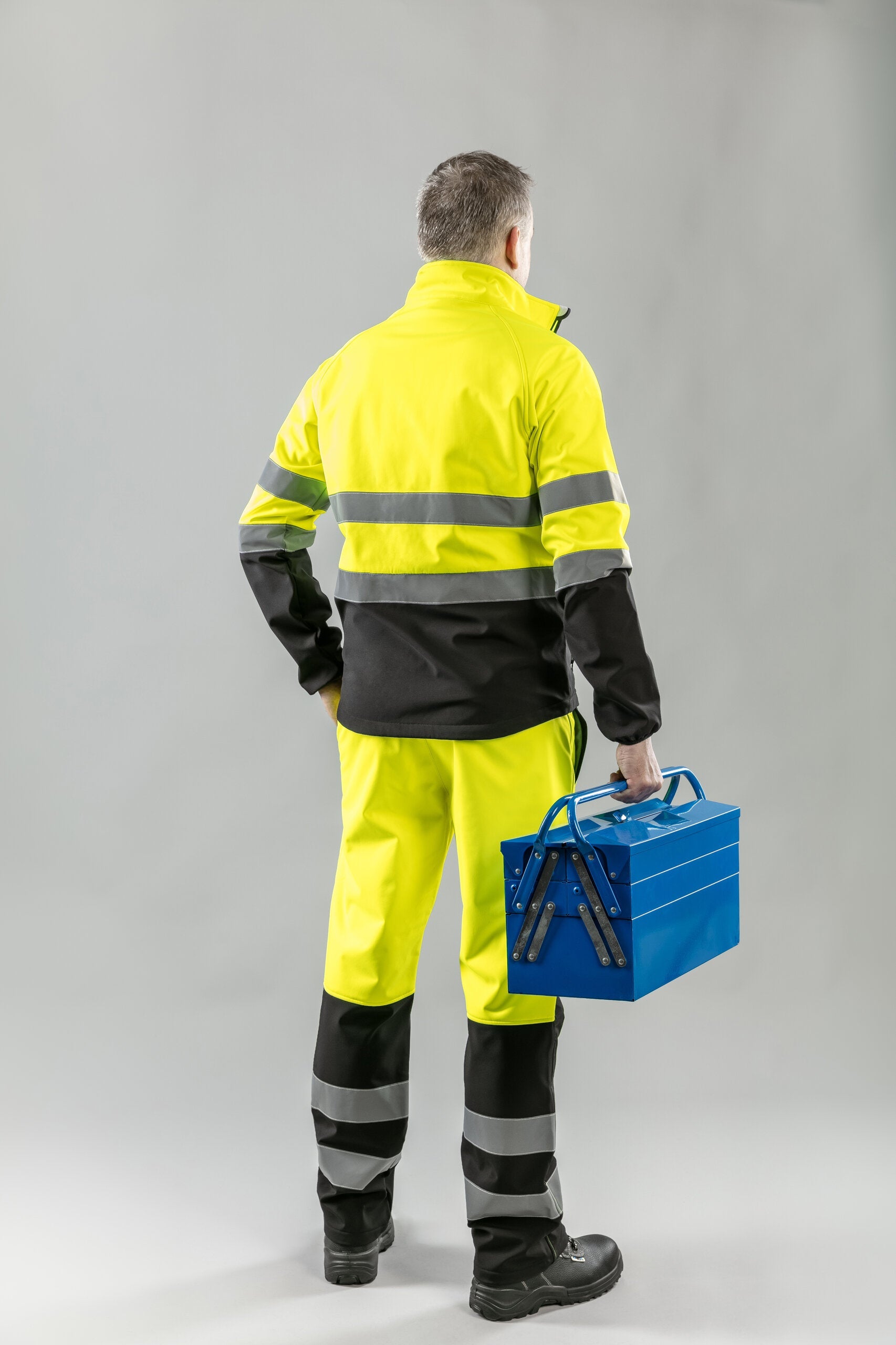 EXTER Kurtka ostrzegawcza softshell