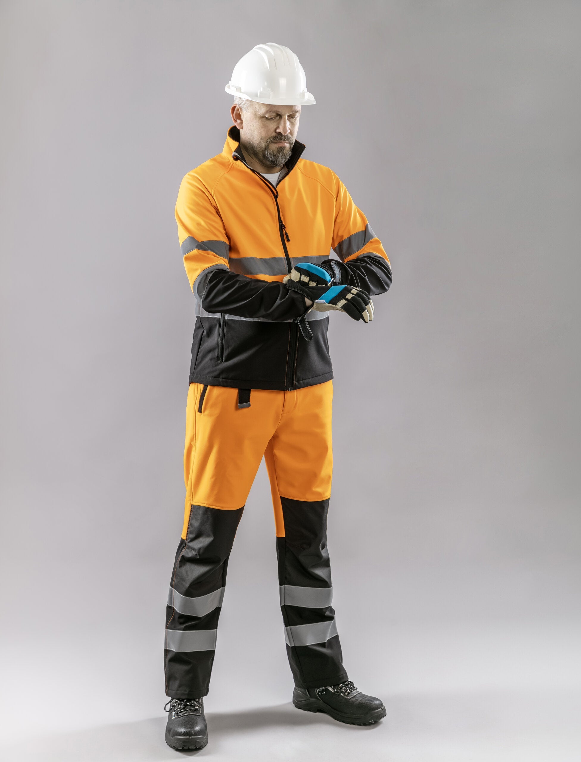 TRAUN Spodnie ostrzegawcze softshell