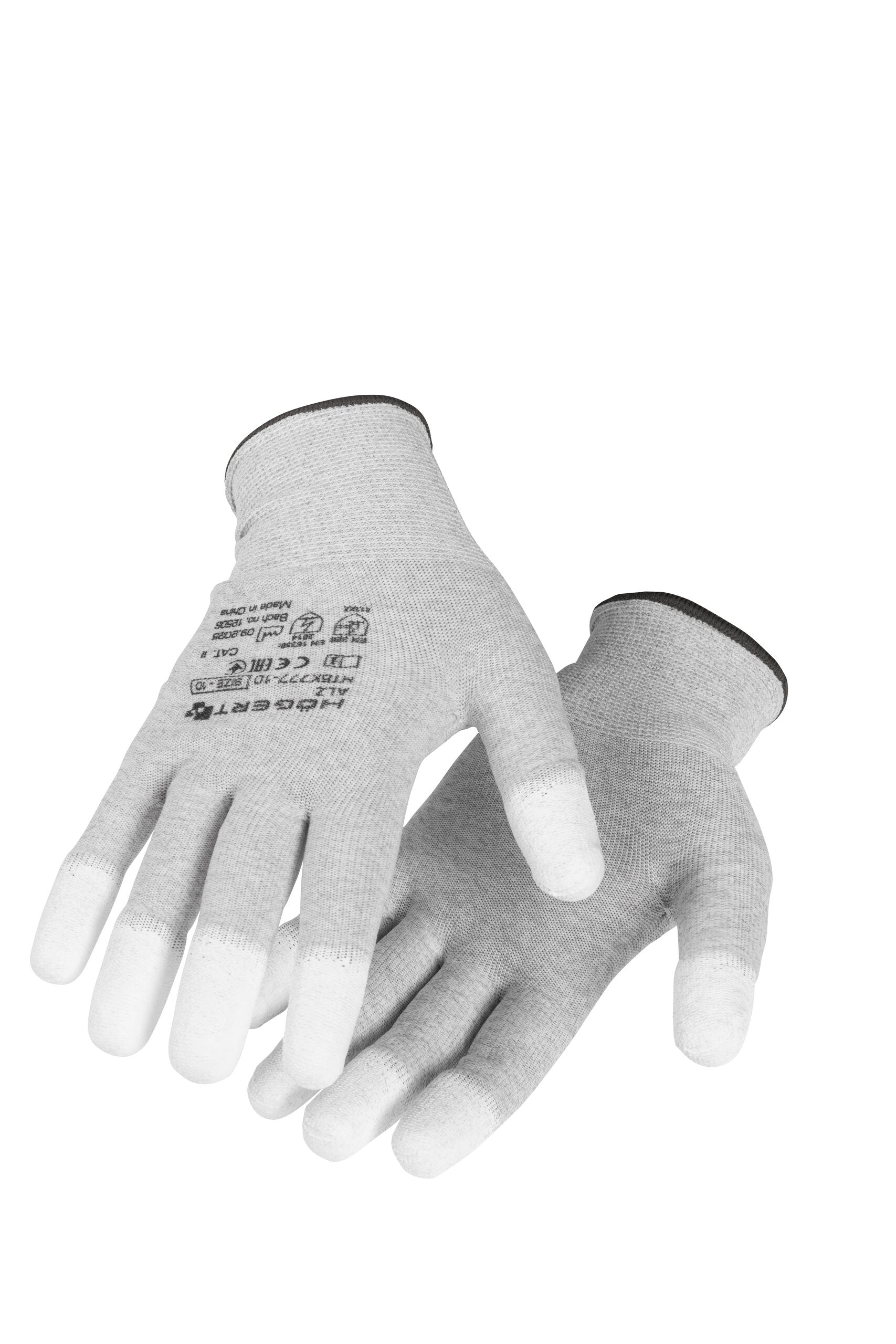 ALZ gants antistatiques avec bouts de doigts enduits de PU
