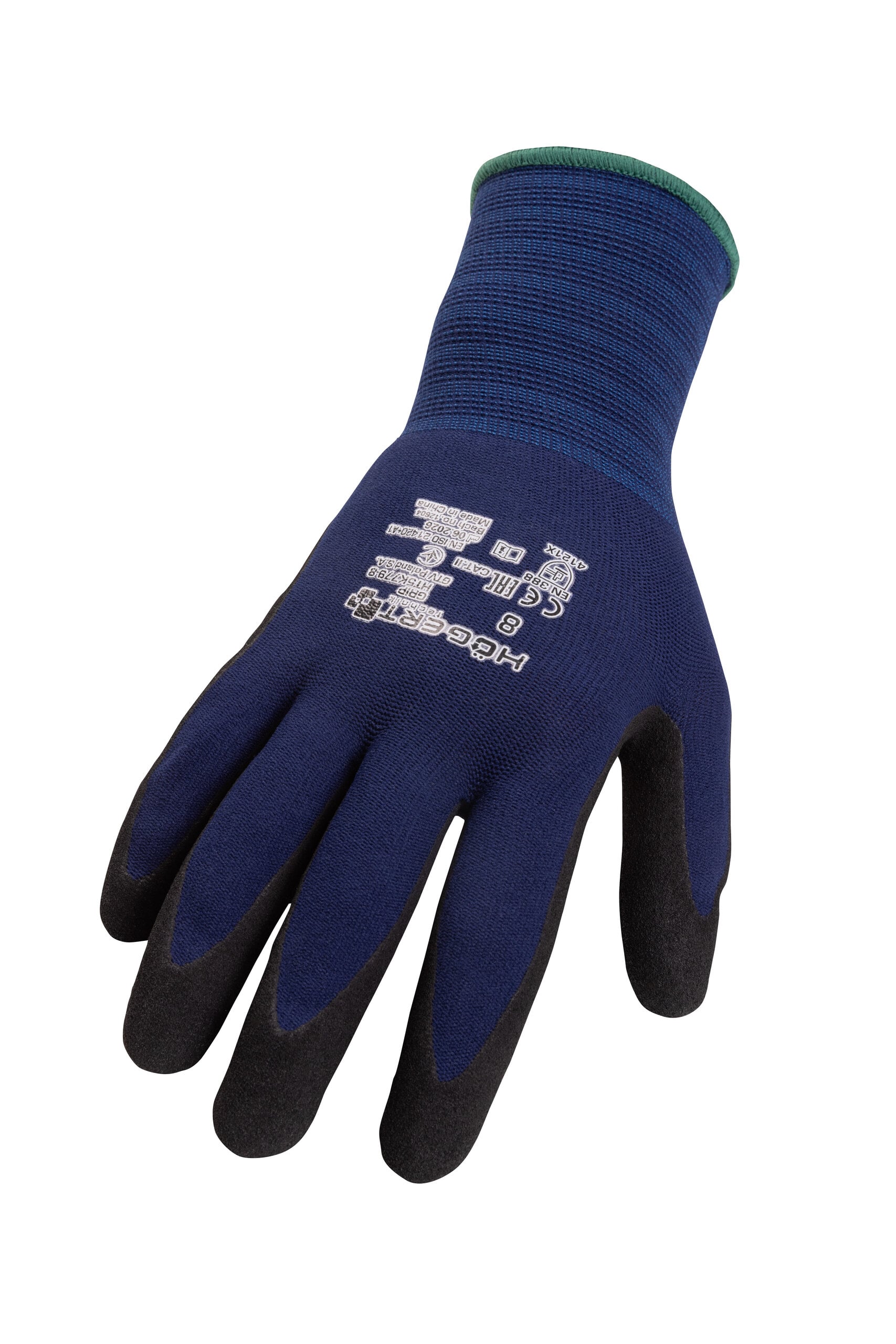 GRIP gloves coated with nitrile foam 12 pairs