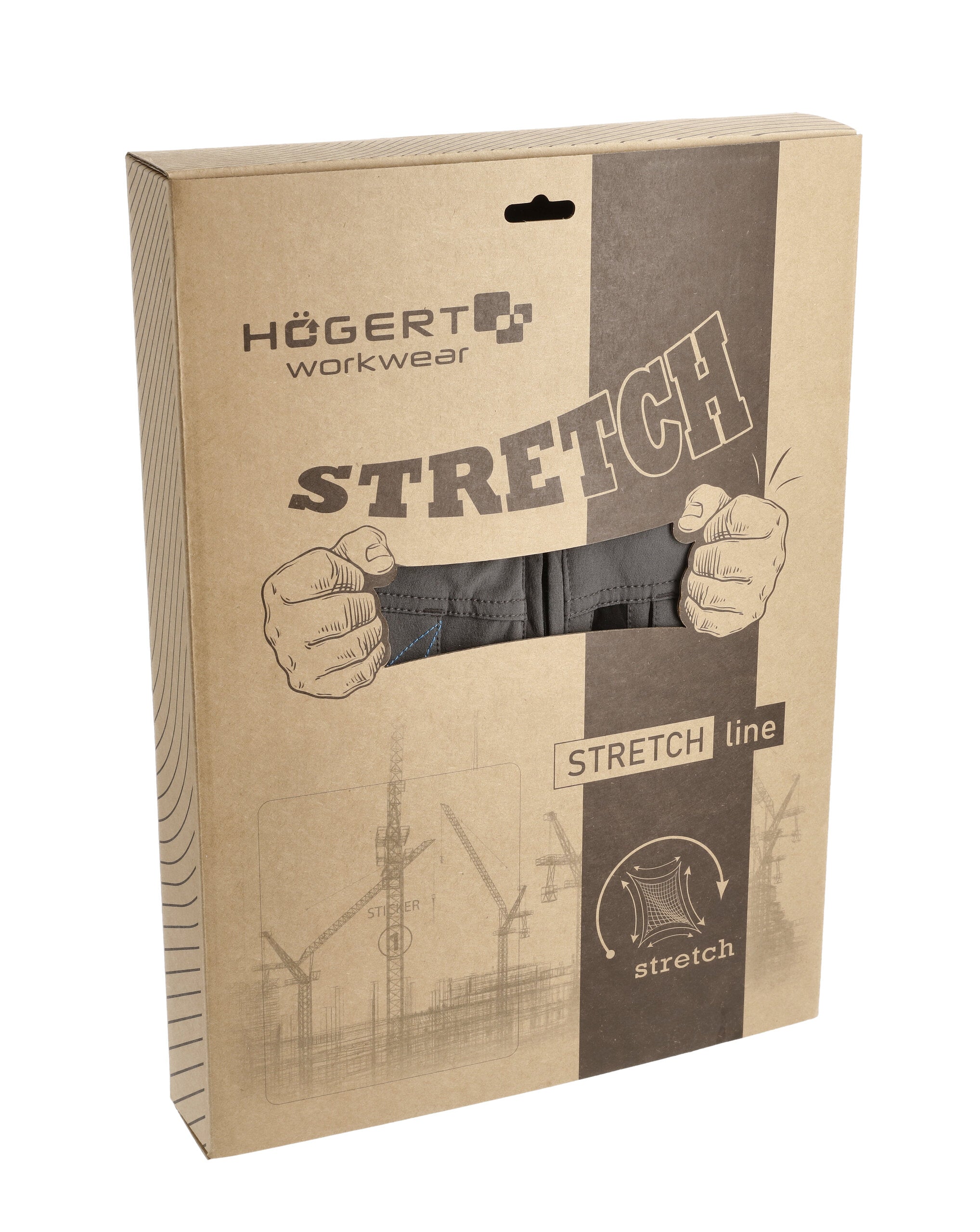 TAUBER Sweatshirt 4-Wege-Stretch