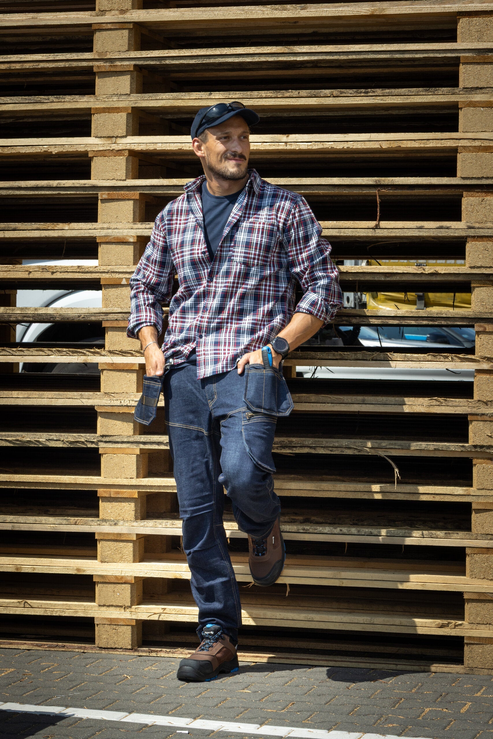 ESDORF Spodnie ochronne jeans