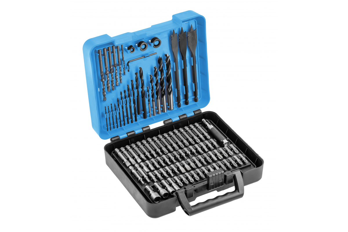 100 pcs combination drill bit set