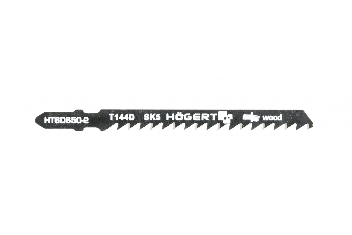 Hojas de sierra de calar 100 mm, rango de corte 8-60 mm, corte rápido, 2 uds.