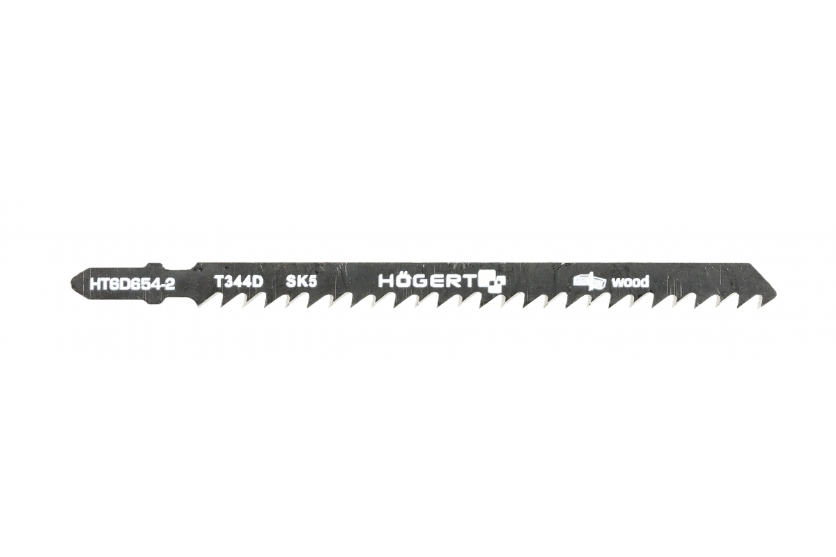Hojas de sierra de calar 132 mm, rango de corte 8-100 mm, corte rápido, 2 uds.