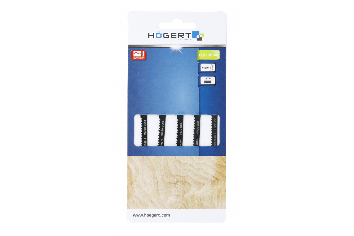 Stichsägeblätter für gebogenen Holzschnitt