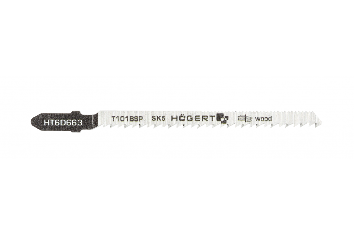 Hojas de sierra de calar 100 mm, rango de corte 4-30 mm, corte preciso,