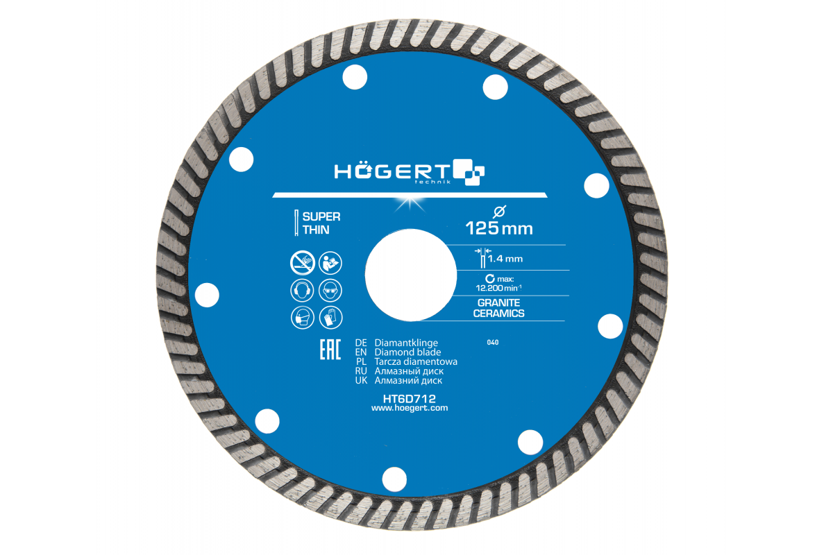 Diamant-Trennscheibe SUPER THIN 125 mm