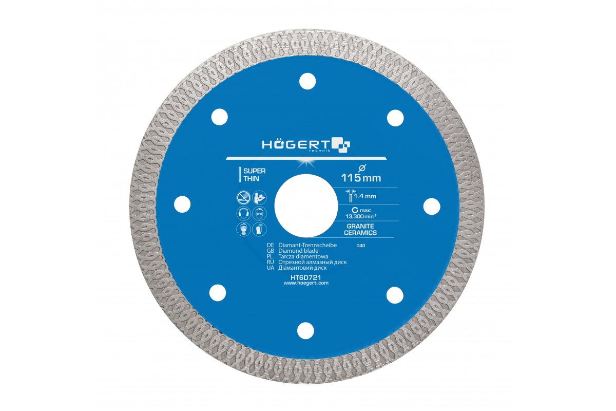 Diamond Blade for ceramic tile 115 mm