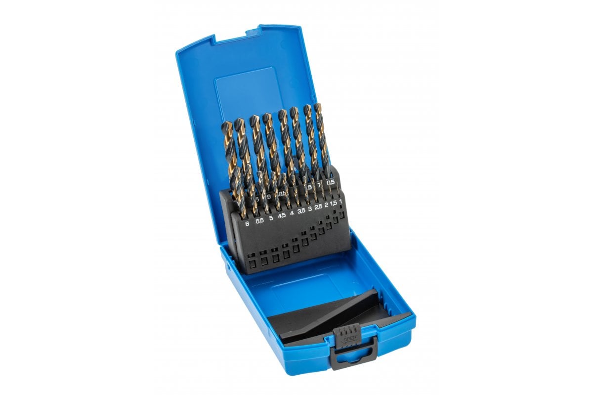 Metal drill bit set