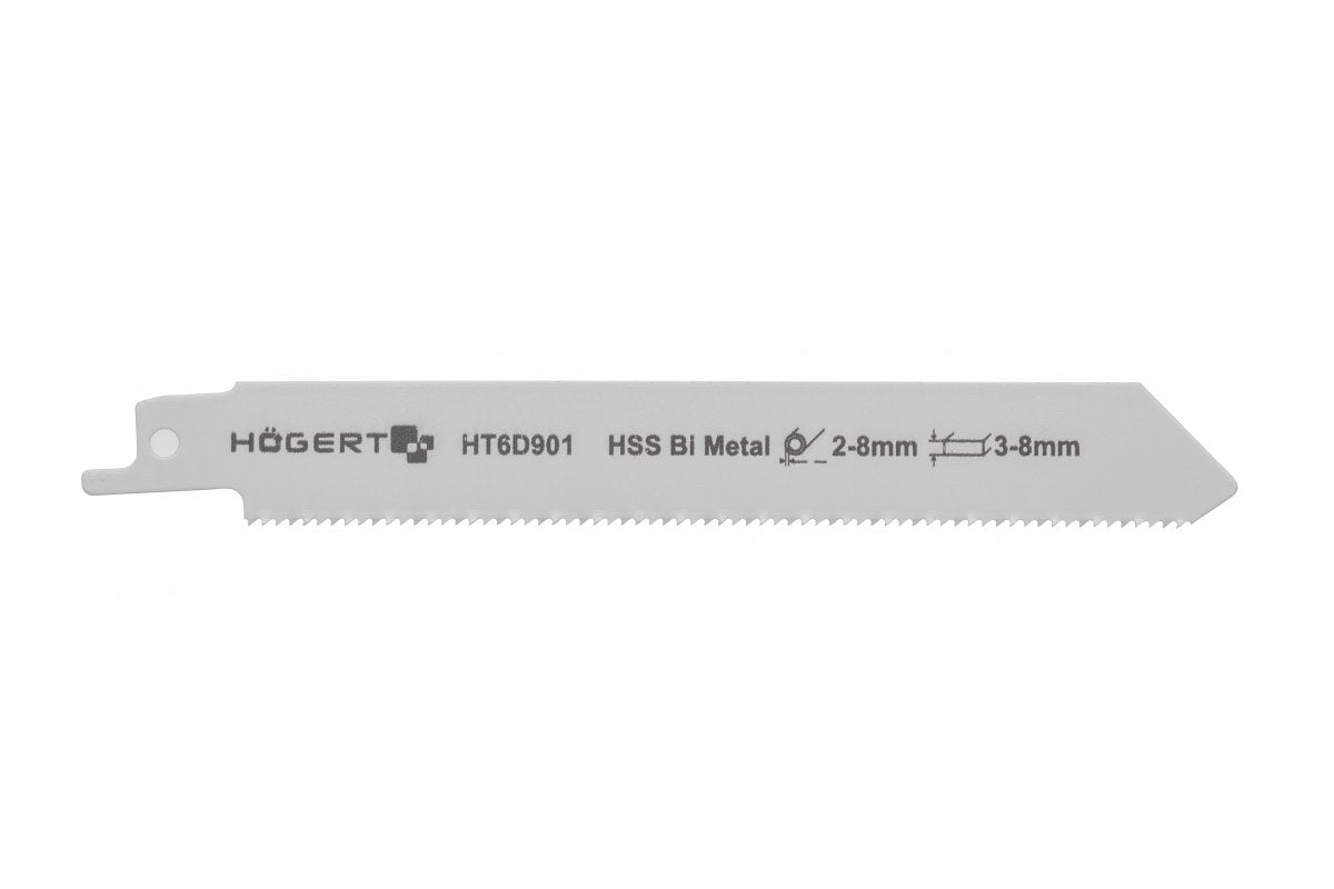 150 mm reciprocating saw blade for steel cutting, 14 TPI 2 pcs